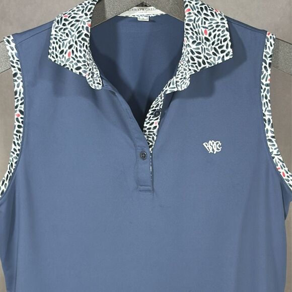 Fairway & Greene Lia Sleeveless Golf Polo - Picture 2 of 5